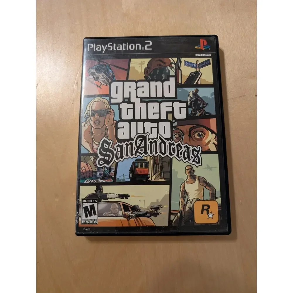 🎃 PlayStation 2 Grand Theft Auto:San Andreas Game